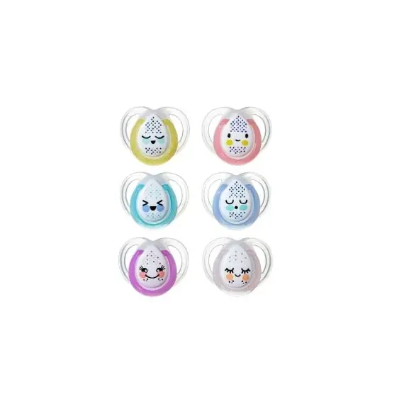 TT Memë mashtruese SOOTHER 0-6m NIGHT TIME 2/1