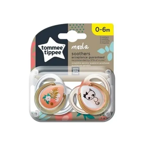 TT Memë mashtruese SOOTHER 0-6m FASHION GIRL 2/1