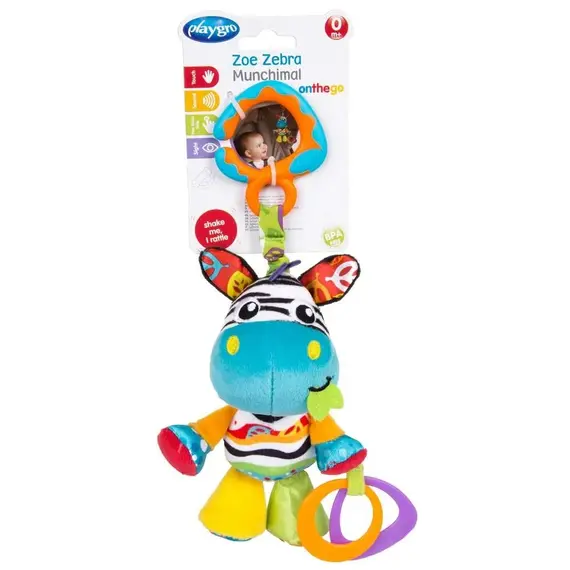 Playgro Zebra Munchimale, 2 image