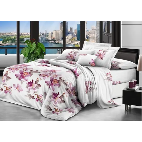 Set mbulesa Krinkell 140 x 210 / D-10028, Madhësia: 160 x 210, Ngjyra: Vjollcë