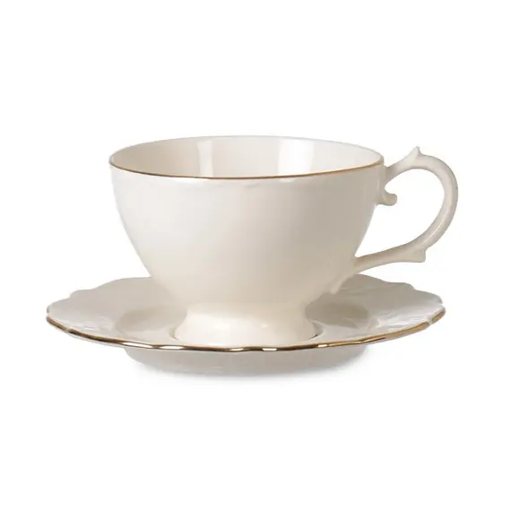 Filxhan për kafe set rreth ari, Ngjyra: Ari