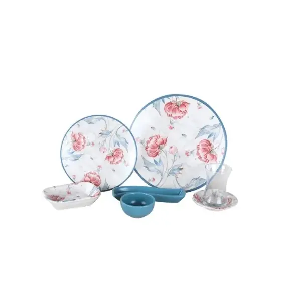 Pjata mengjesi set 19c 507/UNS-0804, Ngjyra: Kuqe