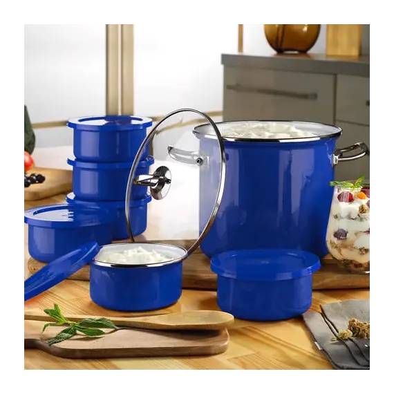 Enë jogurt set 7c - Kaltërt / BON-0203