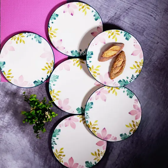 Pjatë qeramike 26cm set 6c / PRT-5662