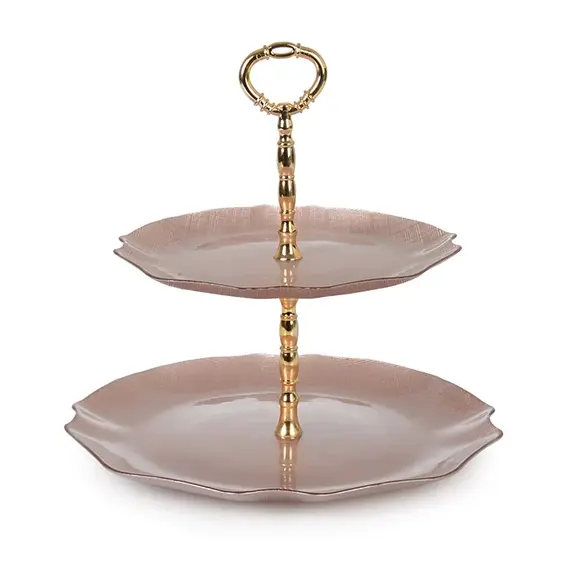 Mbajtese per torte rose 2 nivele 21+28cm