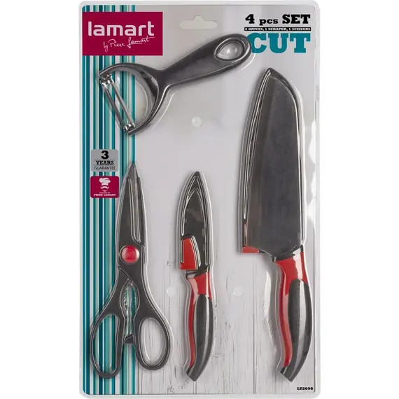Thikë / gërshërë / qëruese set LT2098"