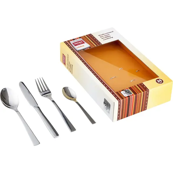 Lugë - Thikë - Pirun set  LT5002", Ngjyra: E përzier