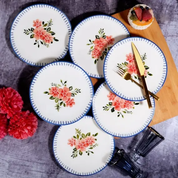 Pjata set te rrafsheta 6c 21cm