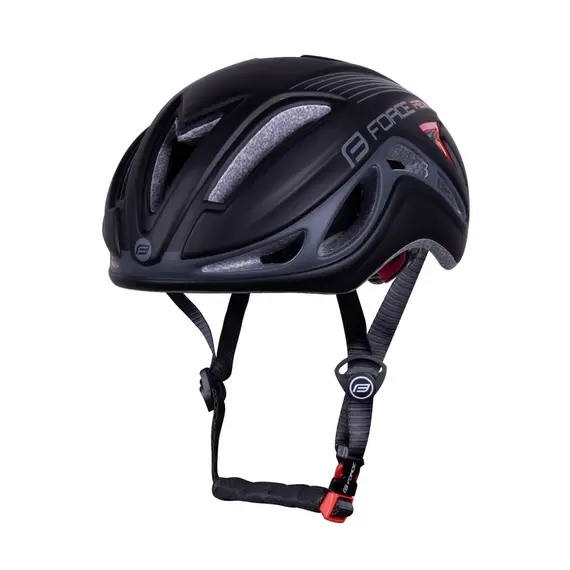 Helmetë FORCE Rex, zezë-hiri, L - XL