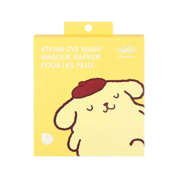 Maskë për sy Sanrio Characters Steam (Grapefruit, Pompompurin 5copë)