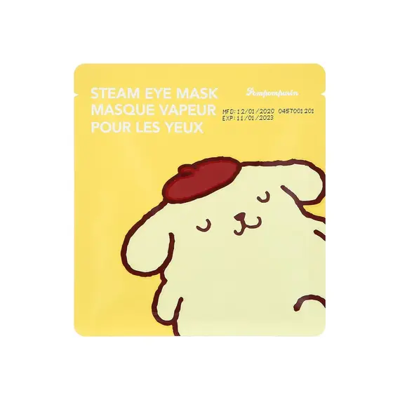 Maskë për sy Sanrio Characters Steam (Grapefruit, Pompompurin 5copë), 15 image
