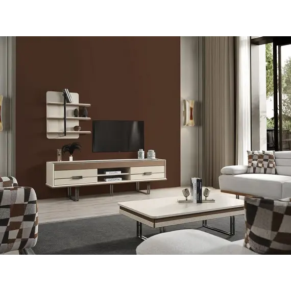 Komode per televizor Dora, v.bej, 6 image
