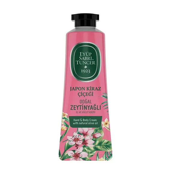 Krem për duar dhe trup me vaj ulliri 50ml - Japanese cherry blossom /P96, Ngjyra: Kuqe