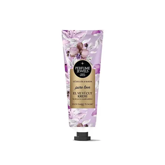 Krem për duar dhe trup me parfum 50ml - pure love /P96, Ngjyra: Rozë mbyllur