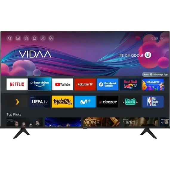 Televizor Hisense 43" 43A6BG Smart 4K UHD TV, 2 image