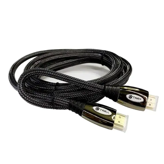 Kabëll HDMI-M-M, gold plug,4k(ultra HD) metalike 3D, 2m, 4 image