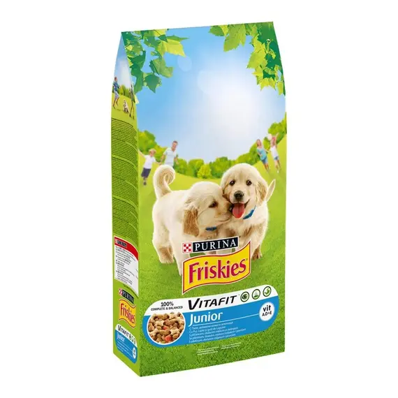 FRISKIES Junior Dog pulë dhe perime 2.4kg/P4