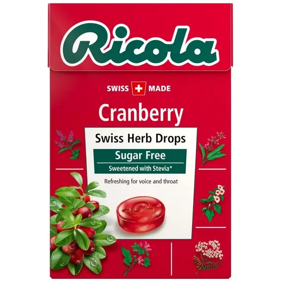 Ricola Cranberry 10*40g /P10