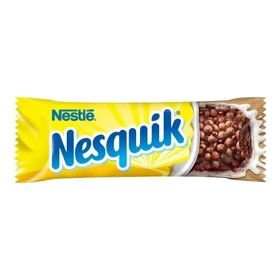 Nesquik cereal bar display 25g/P16