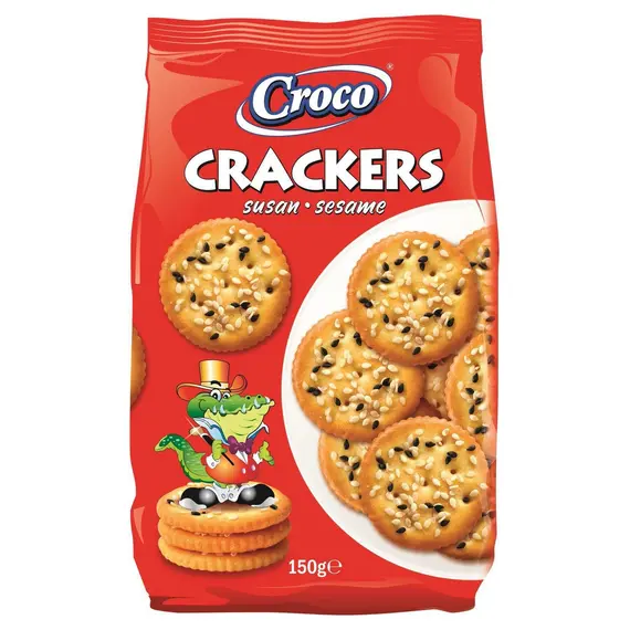 Crackers susame Croco 150g/P12