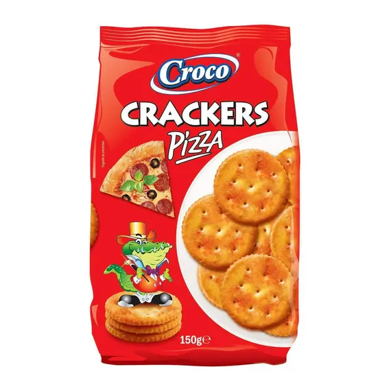 Crackers Pizza Croco 150g/P12