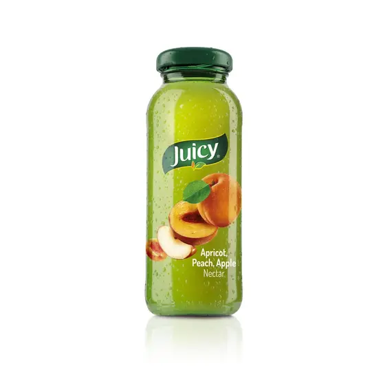 Juicy Nectar Kajsi-Pjeshkë-Mollë 0.2L 50%/P12