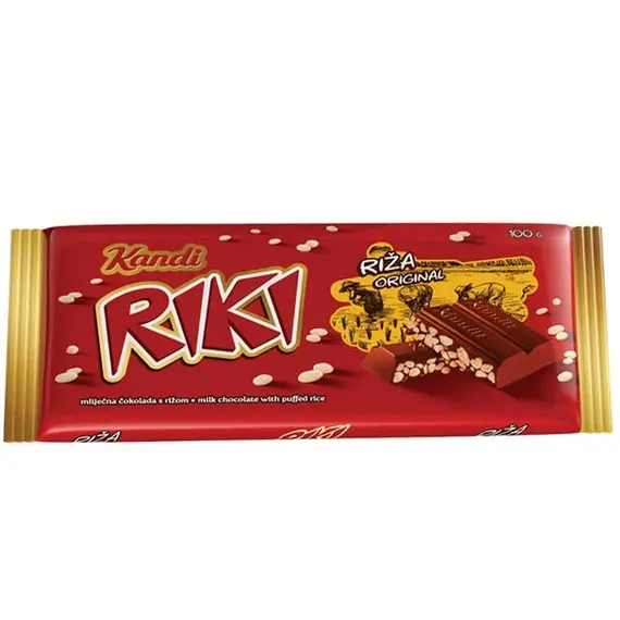 Riki Qokollada me oriz 200g/P10