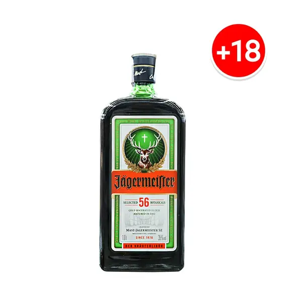 JÄGERMEISTER 0.7L, 35% /P6