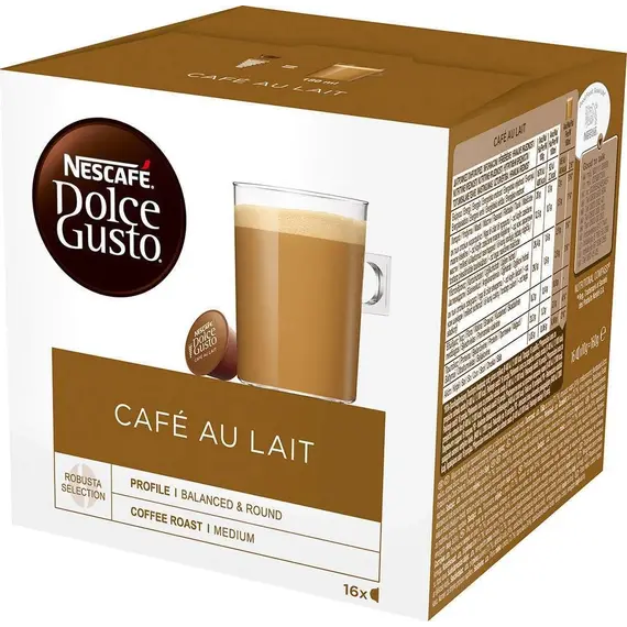 Nesc Dlc Gst CafeAuLait 16CAP 160g/P3