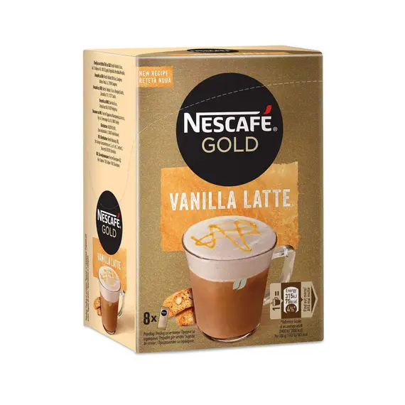 Nescafe Latte Vanilla (8x18.5g)148g/P6