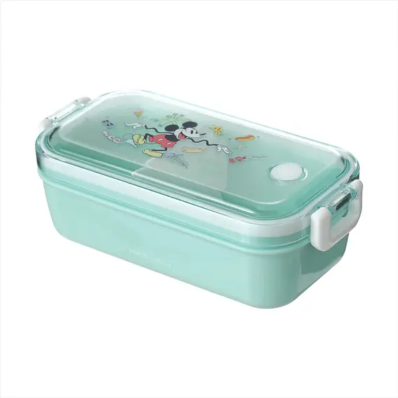 Kuti ushqimi Mickey Mouse 2.0 Bento Box 450mL(Mickey Mouse), Ngjyra: Mentë, 9 image
