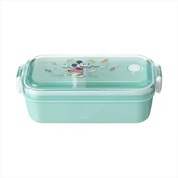 Kuti ushqimi Mickey Mouse 2.0 Bento Box 450mL(Mickey Mouse), Ngjyra: Mentë, 5 image