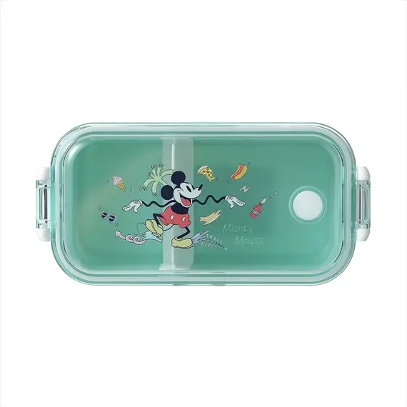 Kuti ushqimi Mickey Mouse 2.0 Bento Box 450mL(Mickey Mouse), Ngjyra: Mentë, 6 image