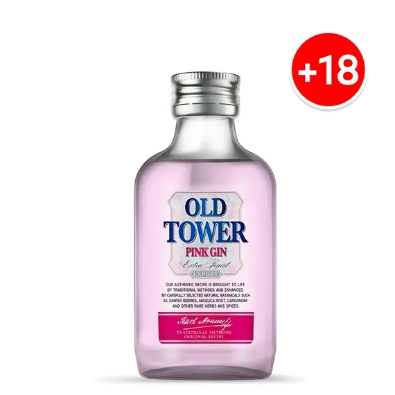 Old Tower Pink Gin 37,5% 0.1L  /P24