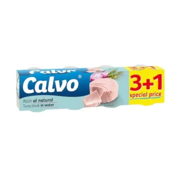 Tuna ne vaj bimor 4x80g (3+1) Calvo/P20
