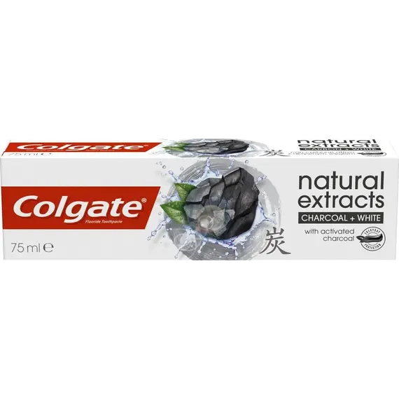Colgate Tp Naturals Charcoal 75ml/P12