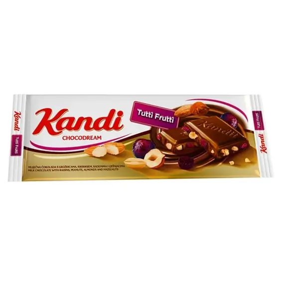 Qokollade Tutti Frutti 80g/P27