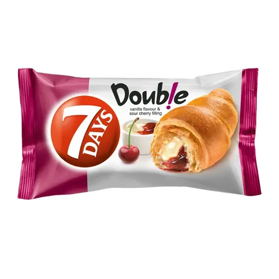 7Days Double Vanilla & Sour Cherry 60gr/P20