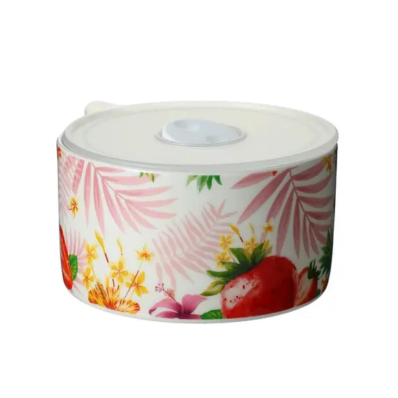 Kuti për ruajtje ushqimi 550ml, Ngjyra: Kuqe, 3 image