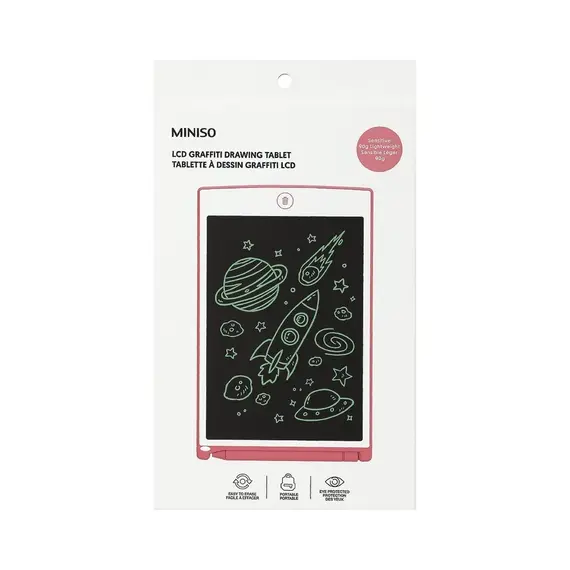Loder tabelë vizatimi LCD, Ngjyra: Rozë, 6 image