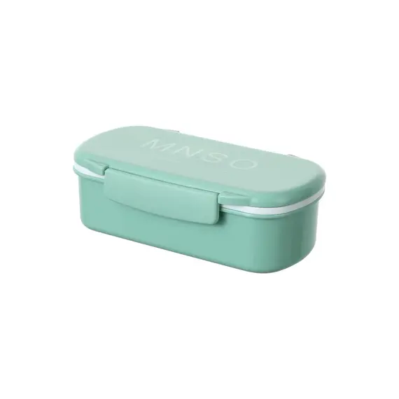 Kuti ushqimi MNSO Bento  510mL(Green), Ngjyra: Gjelbërt