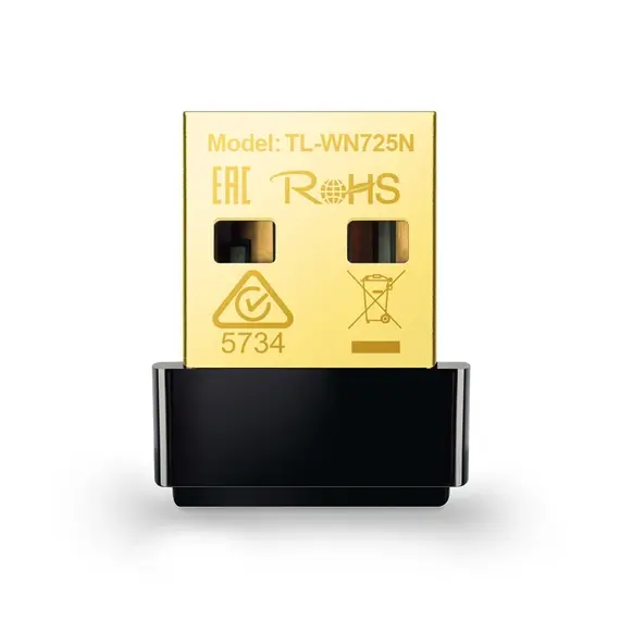 "Usb Wireless TP-LINK TL-WN725N Wi-Fi dongle USB A (USB 2.0) 150 MBit/s"