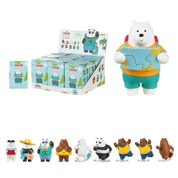 Lodër - We Bare Bears Go to Travel Figure Blind Box