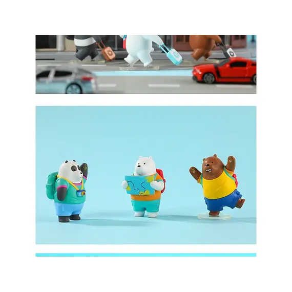 Lodër - We Bare Bears Go to Travel Figure Blind Box, 7 image