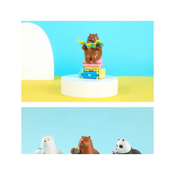 Lodër - We Bare Bears Go to Travel Figure Blind Box, 8 image