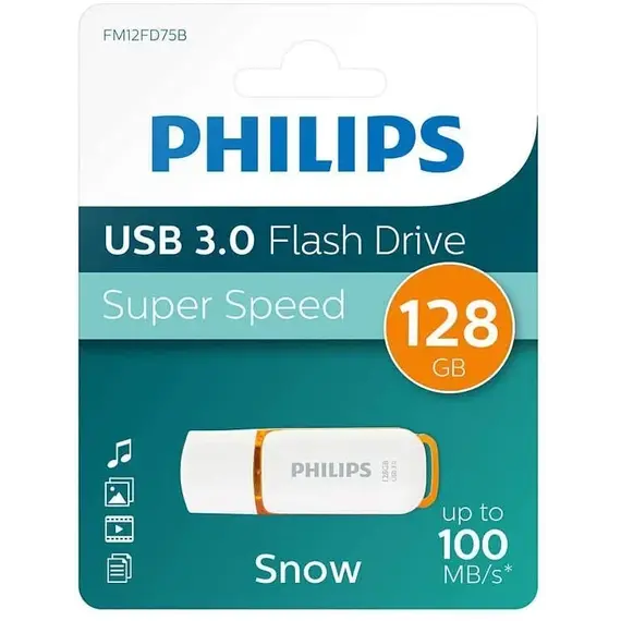 USB PHILIPS 128GB SNOW EDITION KAF 3.0