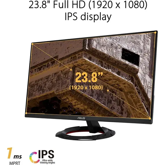 Monitor ASUS 23.8" VG249Q1R 165Hz FreeSync TUF Gam, 2 image