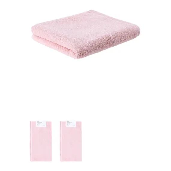 Peshqir - Simple Plaid - Pink, Ngjyra: Rozë
