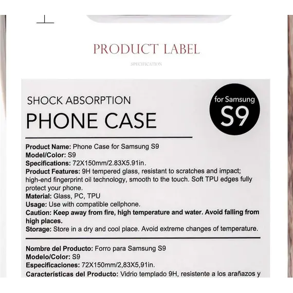 Mbrojtëse për telefon Samsung S9, 11 image