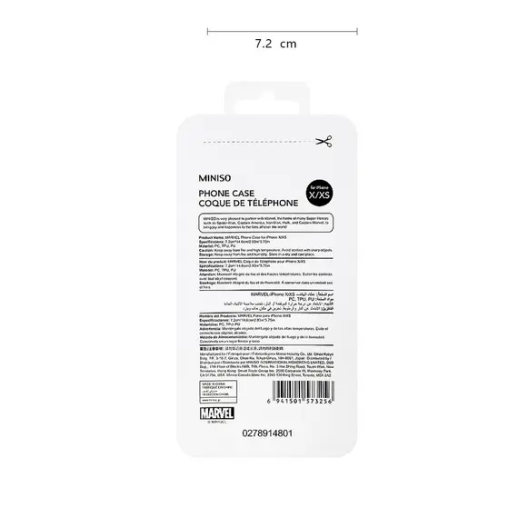 MARVEL - Mrojtëse për iPhone X/XS, 21 image